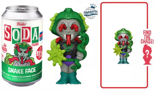 Masters of the Universe Snake Face Funko Exclusive 2021 Fall Convention Sealed Limited Edition Funko Soda Pop Figure - Chance of CHASE!