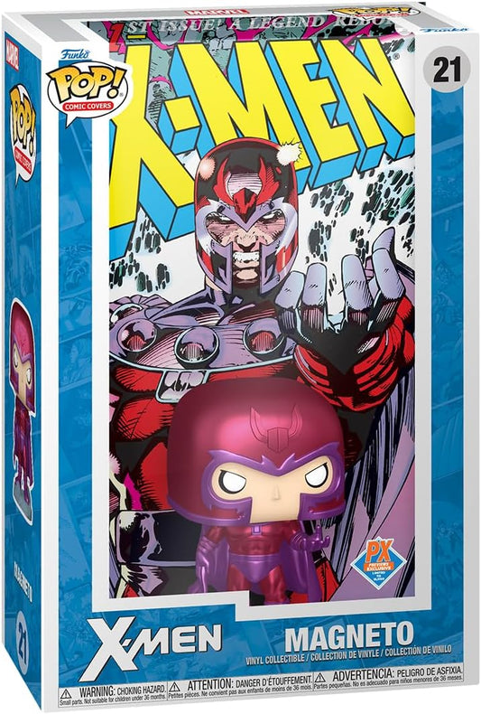 X-Men #1 (1991) Magneto Funko Pop! Comic Cover Vinyl Figure with Case #21 - Previews Exclusive