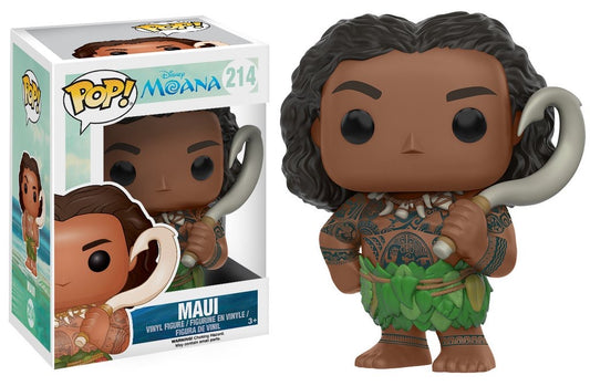 Funko Pop! Disney Moana - Maui 214 + Free Protector