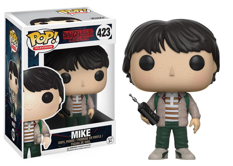 Funko Pop! Stranger Things Mike 423 + Free Protector