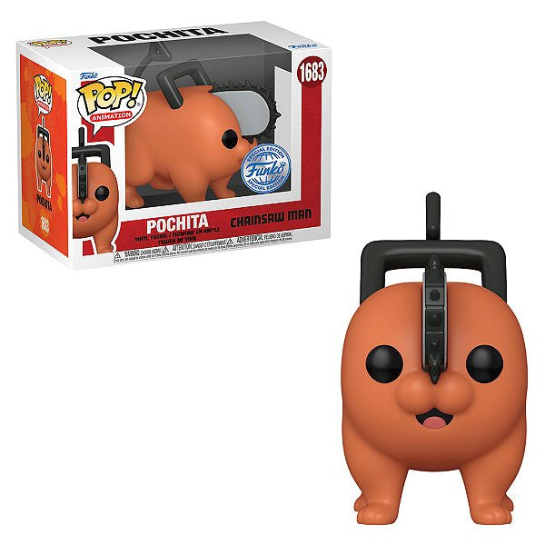 Funko Pop! Chainsaw Man Pochita 1683 Funko Special Edition + Free Protector