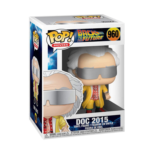 Funko POP! Movies: Back To The Future #960 - Doc 2015 + PROTECTOR!