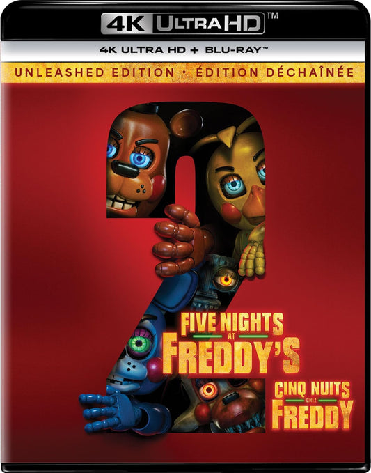 Five Nights at Freddy's 2 - Unleashed Edition 4K Ultra HD + Blu-ray (Bilingual) 4K UHD Brand new official