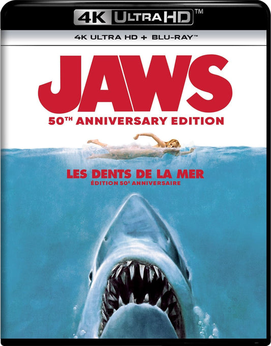 Jaws: 50th Anniversary Edition (4K Ultra HD) Brand new official