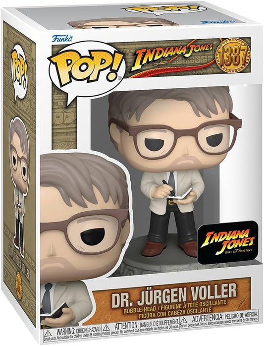 Funko POP! Indiana Jones #1378 - Dr. Jurgen Voller + PROTECTOR!