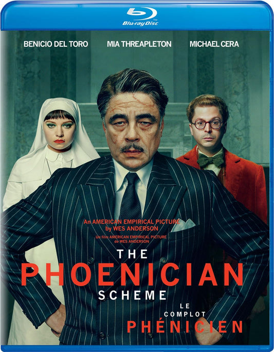 The Phoenician Scheme (Blu-ray) – Directed by Wes Anderson Brand New • Factory Sealed • Official
