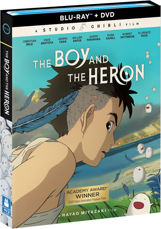 The Boy and the Heron (Blu-ray + DVD) – Studio Ghibli Brand New • Factory Sealed • Official