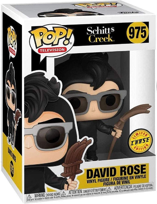 Funko Pop! Schitt's Creek David Rose Chase Edition #975 + Free Protector