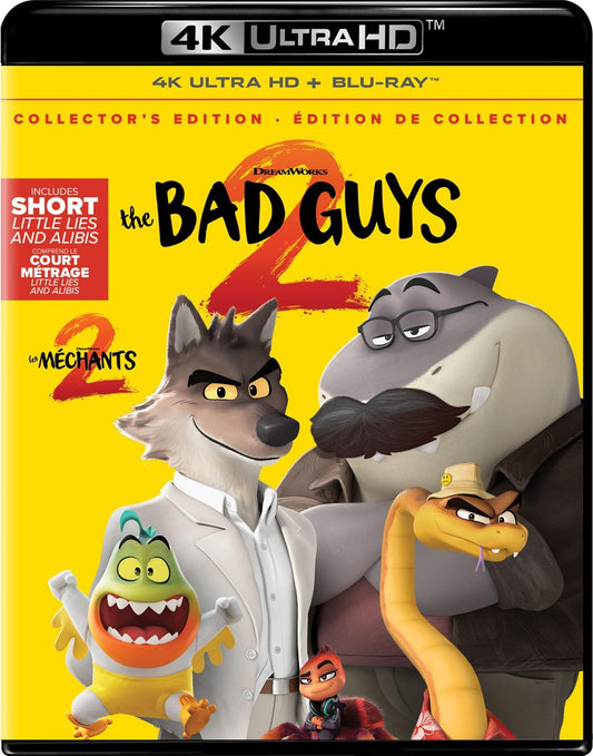 The Bad Guys 2 - Collector's Edition 4K Ultra HD + Blu-ray (Bilingual)