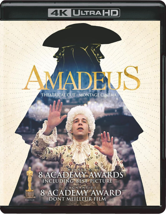 Amadeus (1984) | 4K Ultra HD Brand New • Factory Sealed • Official