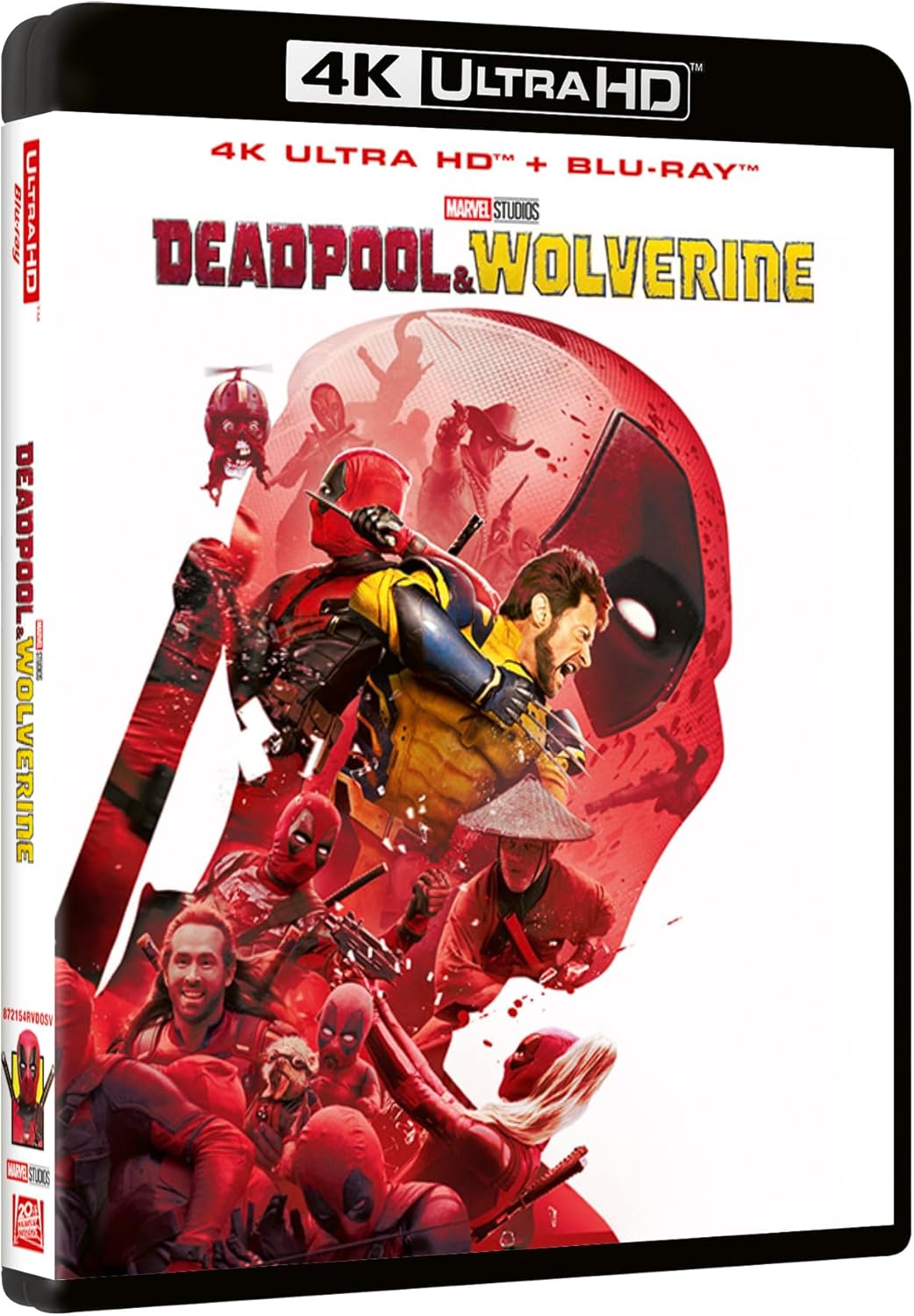 Deadpool & Wolverine - 4K (Bd 4K + Bd Hd) [Blu-ray] Brand New • Factory Sealed • Official