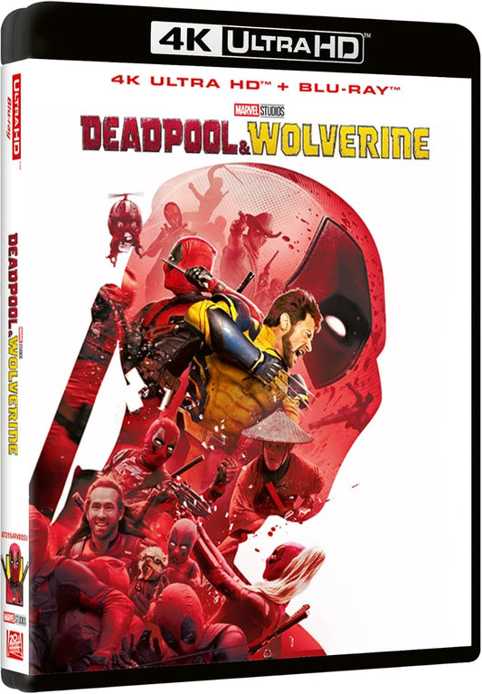 Deadpool & Wolverine - 4K (Bd 4K + Bd Hd) [Blu-ray] Brand New • Factory Sealed • Official