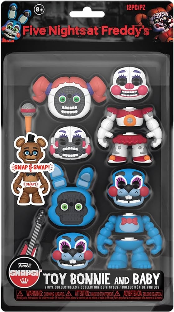 Funko Snaps! Five Nights at Freddy’s FNAF Toy Bonnie and Baby Action Figures