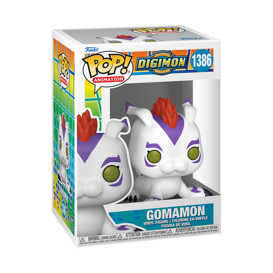 Funko POP! Digimon Gomamon 1386 + PROTECTOR!
