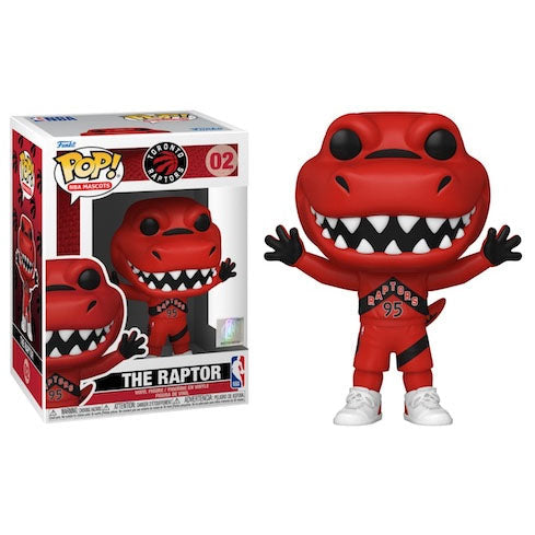 Funko Pop! NBA Mascots - Toronto Raptors - The Raptor 02 Figure + Pop Protector
