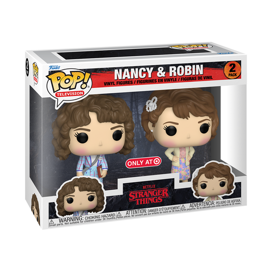 Funko Pop! Netflix Stranger Things Nancy & Robin 2 Pack Target Exclusive