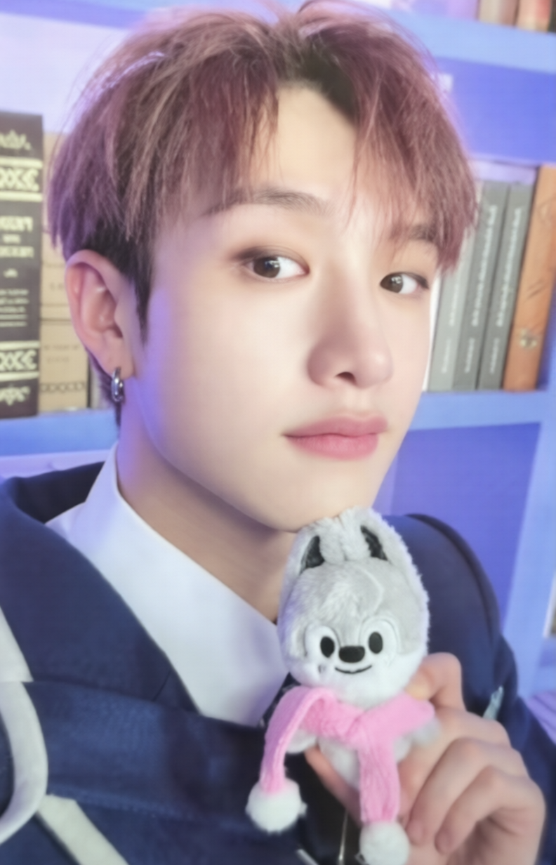 K-POP STRAY KIDS x SKZOO POP-UP & CAFE SKZOO'S MAGIC SCHOOL POP-UP STORE REWARD BANG CHAN OFFICIAL PHOTOCARD