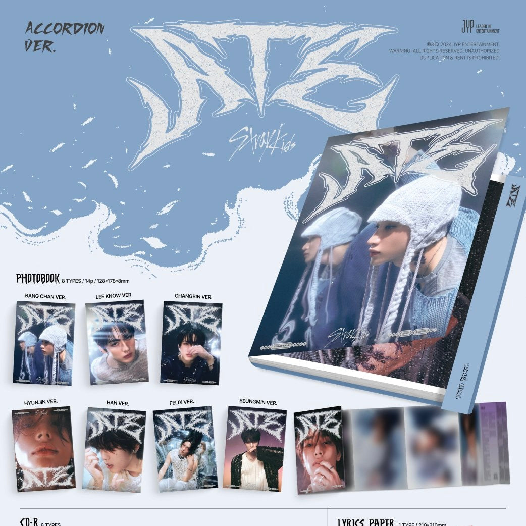 K-POP STRAY KIDS - ATE ALBUM (ACCORDION VER.) SEUNGMIN VERSION