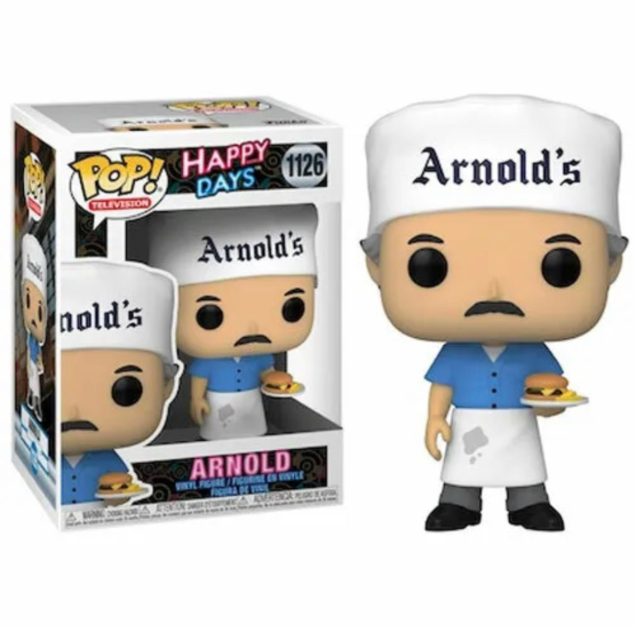 Funko Pop! Happy Days Arnold 1126 + Free Protector