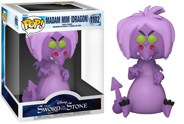 Funko Pop! Disney The Sword in the Stone : Madam Mim (Dragon) 1102 6-Inch Figure