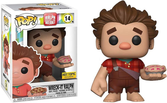 Funko Pop! Disney Ralph Breaks The Internet Wreck-It Ralph 14 Hot Topic Exclusive + Protector