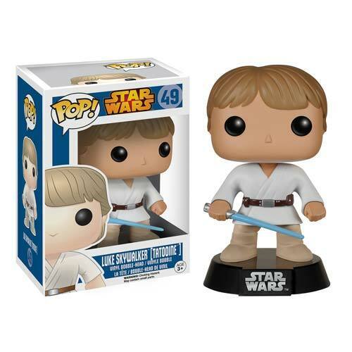 Funko Pop! Star Wars Luke Skywalker (Tatooine) 49 + Free Protector (VAULTED)