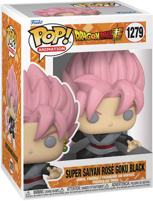 Funko Pop! Dragon Ball Super Super Saiyan Rosé Goku Black 1279 + Free Protector