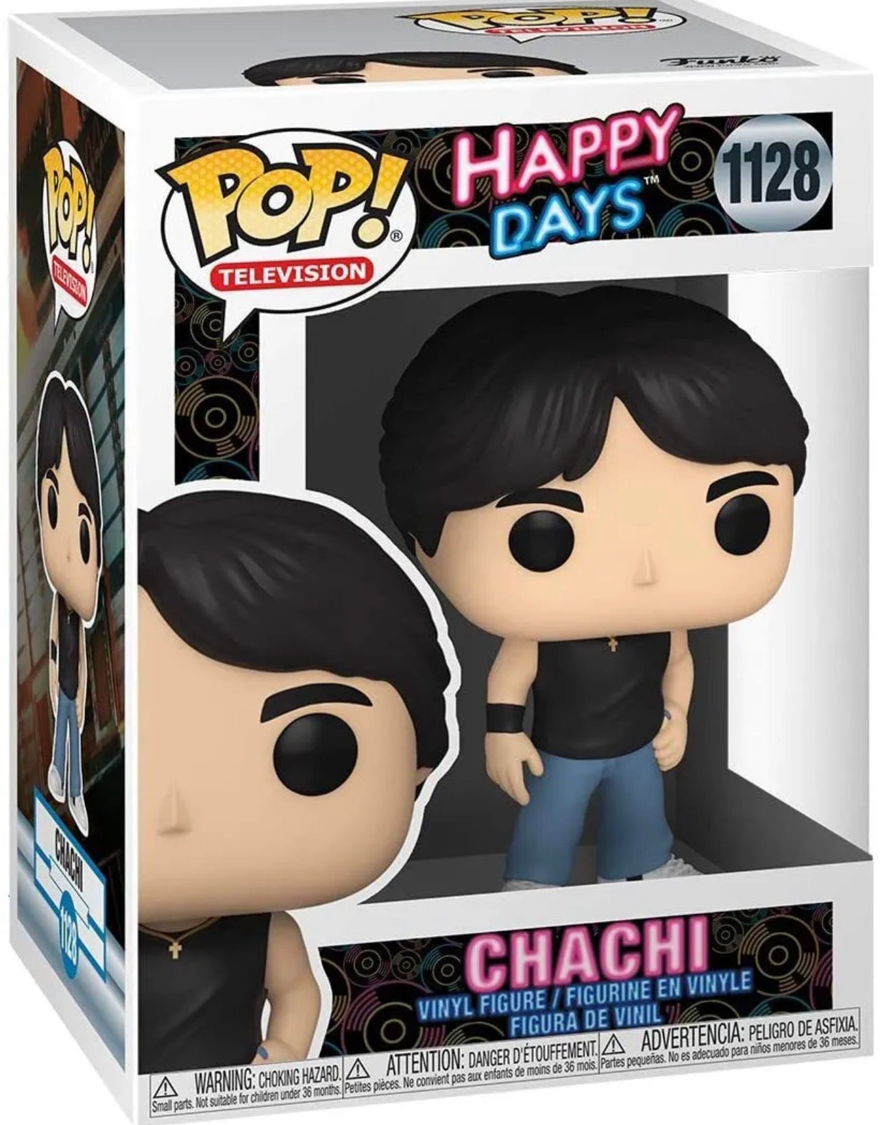 Funko Pop! Happy Days Chachi 1128 + Free Protector