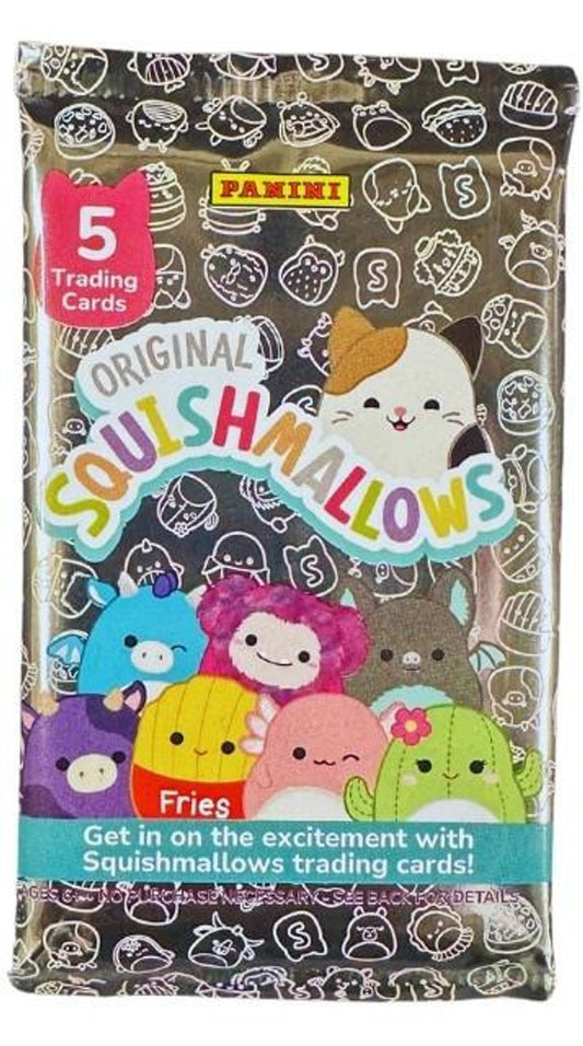 Original Squishmallows Panini Card Pack - 5 Trading Cards Per Pack (One Variation Chosen at Random)