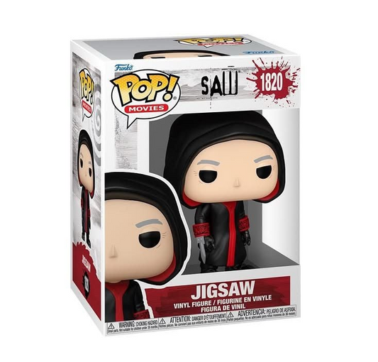 Funko Pop! Saw - Jigsaw 1820 + Pop Protector