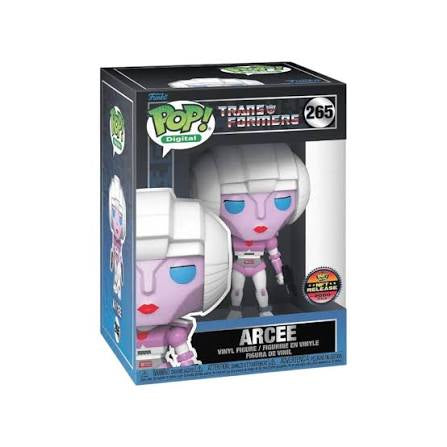 Funko Pop! Transformers - Arcee 265 NFT Release 2000 PCS LIMITED EDITION Figure + Pop Protector
