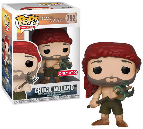 Funko Pop! Cast Away : Chuck Noland 792 (VAULTED) + Pop Protector