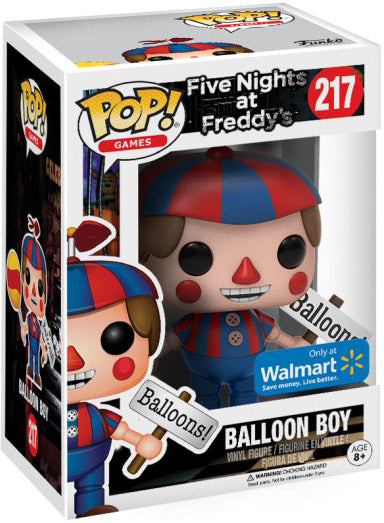 Funko Pop! Five Nights at Freddy’s Balloon Boy 217 Walmart Exclusive + Free Protector