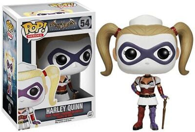 Funko Pop! DC Batman Arkham Asylum Harley Quinn (Nurse) 54 (VAULTED) + Free Protector