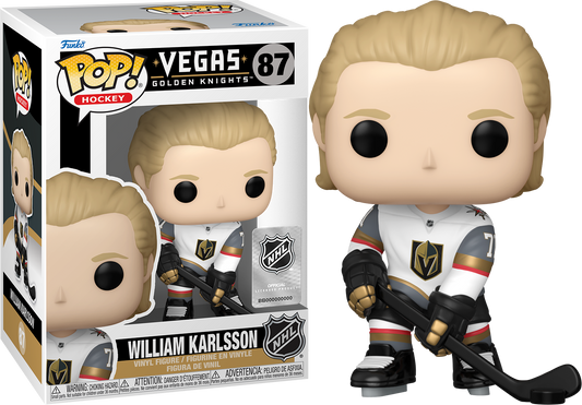 Funko Pop! Hockey NHL Vegas Golden Knights William Karlsson 87 + Free Protector