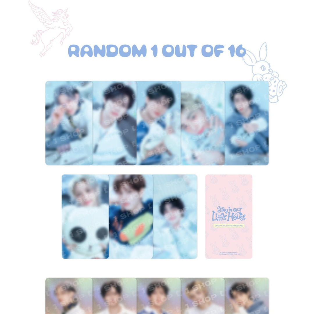 (PRE-ORDER) K-POP STRAY KIDS - SPECIAL TRADING CARD - STAY IN OUR LITTLE HOUSE