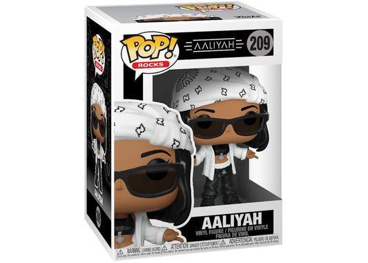 Funko Pop! Rocks: Aaliyah 209 (VAULTED) + Free Protector