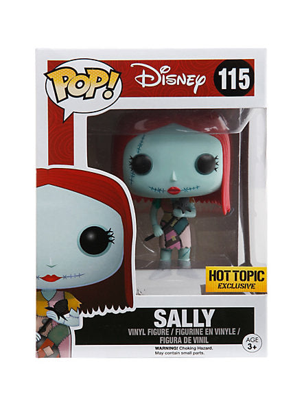 Funko Pop! Disney Tim Burton’s The Nightmare Before Christmas Sally 115 Hot Topic Exclusive + Free Protector