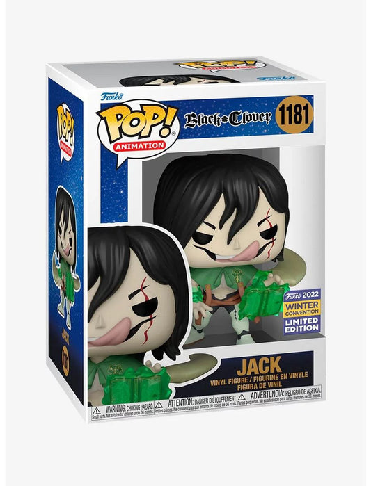 Funko POP! Black Clover 1181 - Jack 2022 Winter Convention Exclusive + PROTECTOR!