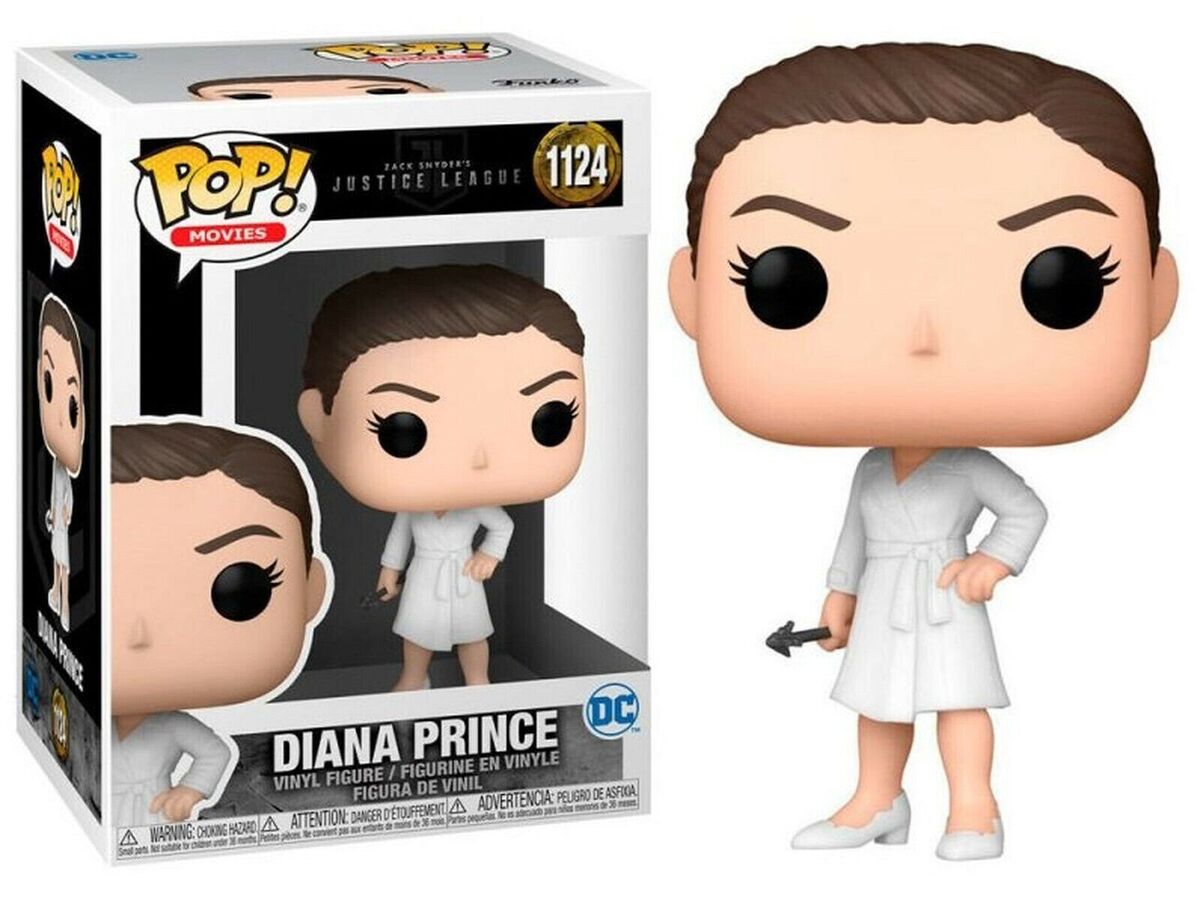 Funko Pop! DC Justice League : Diana Prince 1124 + Pop Protector