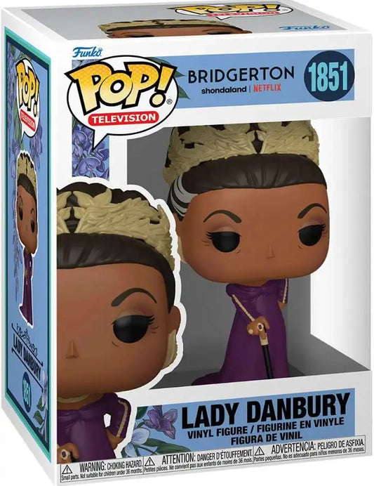 Funko Pop! Bridgerton - Lady Danbury 1851 Figure + Pop Protector