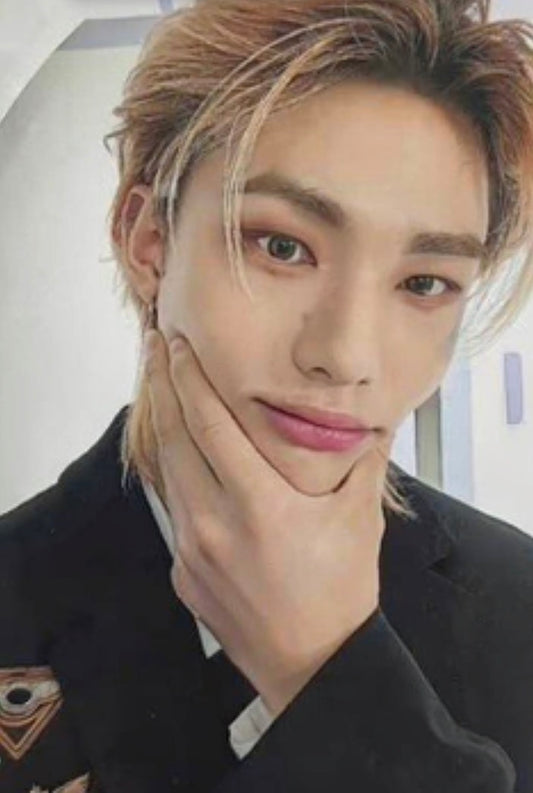 K-POP STRAY KIDS 3RD FANMEETING PILOT : FOR ★★★★★ SPECIAL EVENT HYUNJIN OFFICIAL PHOTOCARD