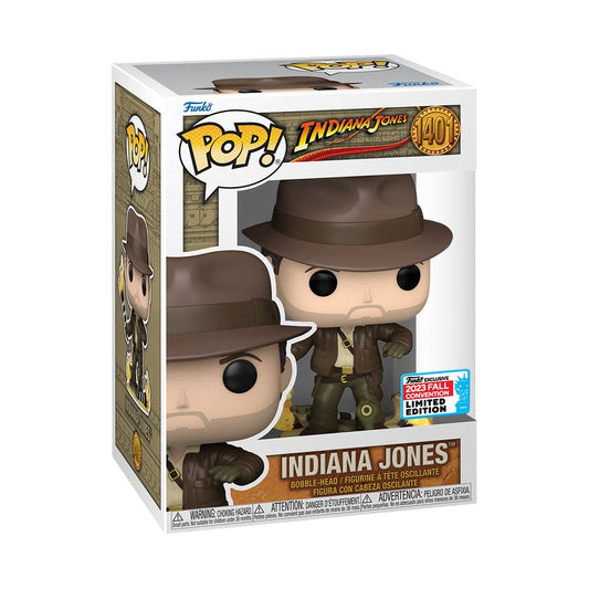 Funko Pop! Indiana Jones 1401 Funko 2023 Fall Convention Exclusive + Free Protector