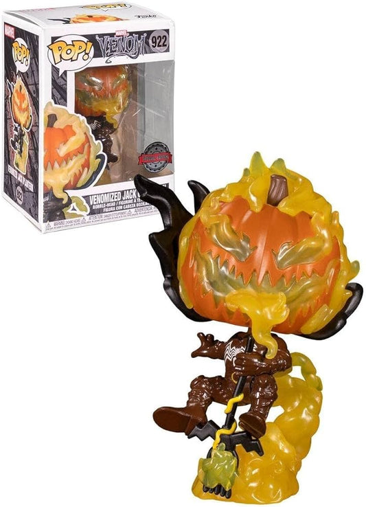 Funko Pop! Marvel Venom - Venomized Jack O’Lantern 922 Special Edition+ Free Protector