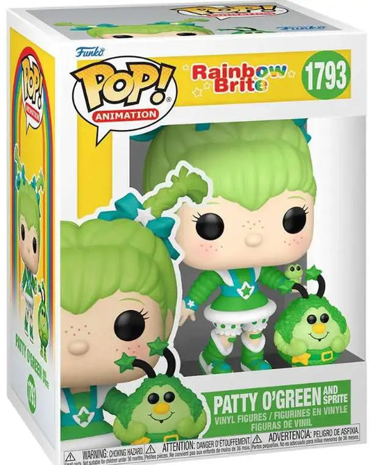 Funko Pop! Rainbow Brite Patty O’Green and Sprite 1793 + Pop Protector
