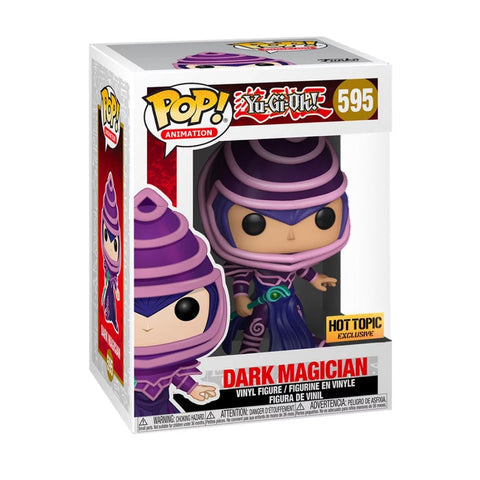 Funko Pop! Yu-Gi-Oh! Dark Magician 595 Hot Topic Exclusive (VAULTED) + Free Protector