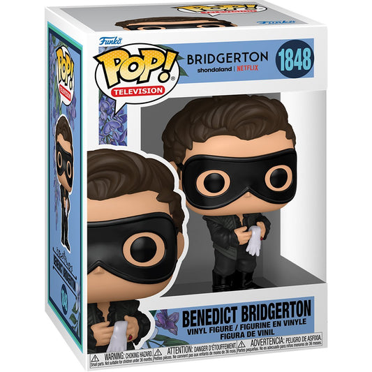 Funko Pop! Bridgerton - Benedict Bridgerton 1848 Figure + Pop Protector