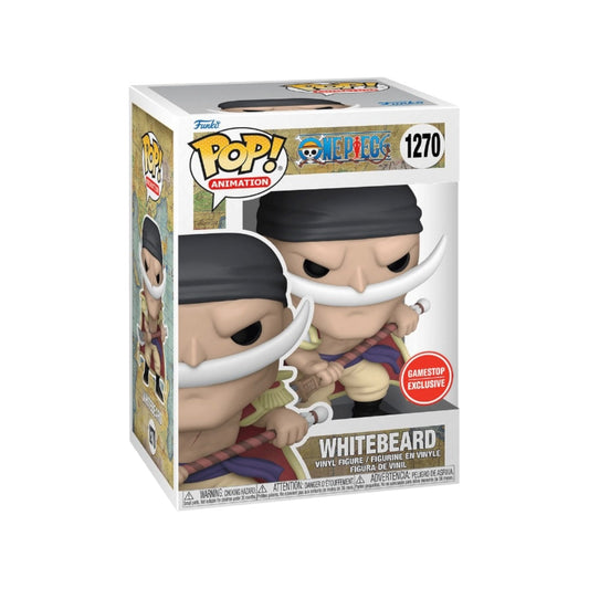 Funko Pop! One Piece - Whitebeard 1270 GameStop Exclusive + Free Protector