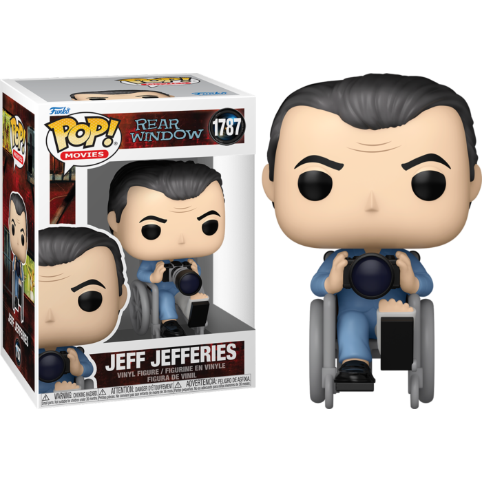 Funko Pop! Rear Window - Jeff Jefferies 1787 + Pop Protector