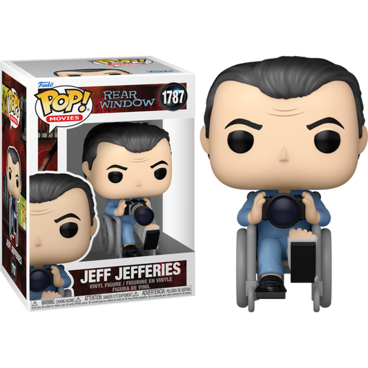 Funko Pop! Rear Window - Jeff Jefferies 1787 + Pop Protector